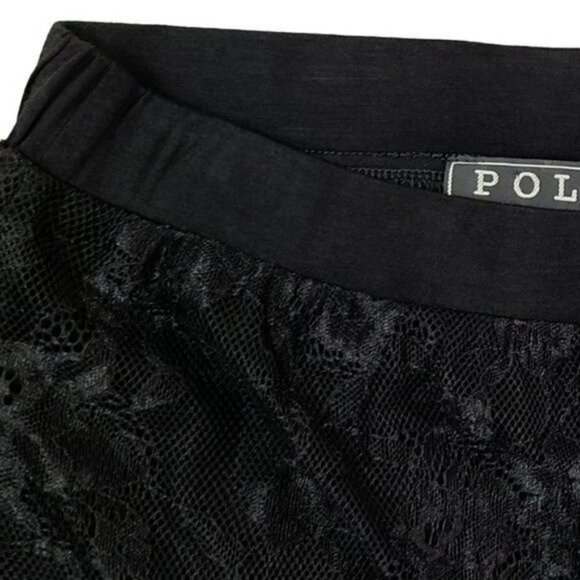 NWT POL Boho Floral Lace Elastic Waistband Maxi Skirt - Picture 4 of 6